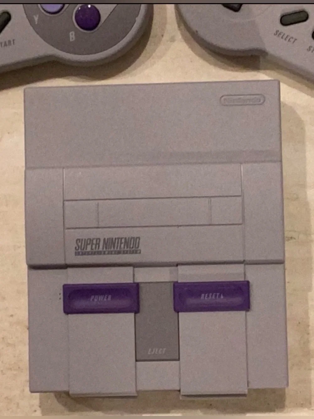 Super Nintendo SNES Mini Classic Edition Console 21 Games CLV-201 Tested